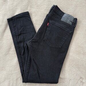 Men's Black Levi Jeans 33/32